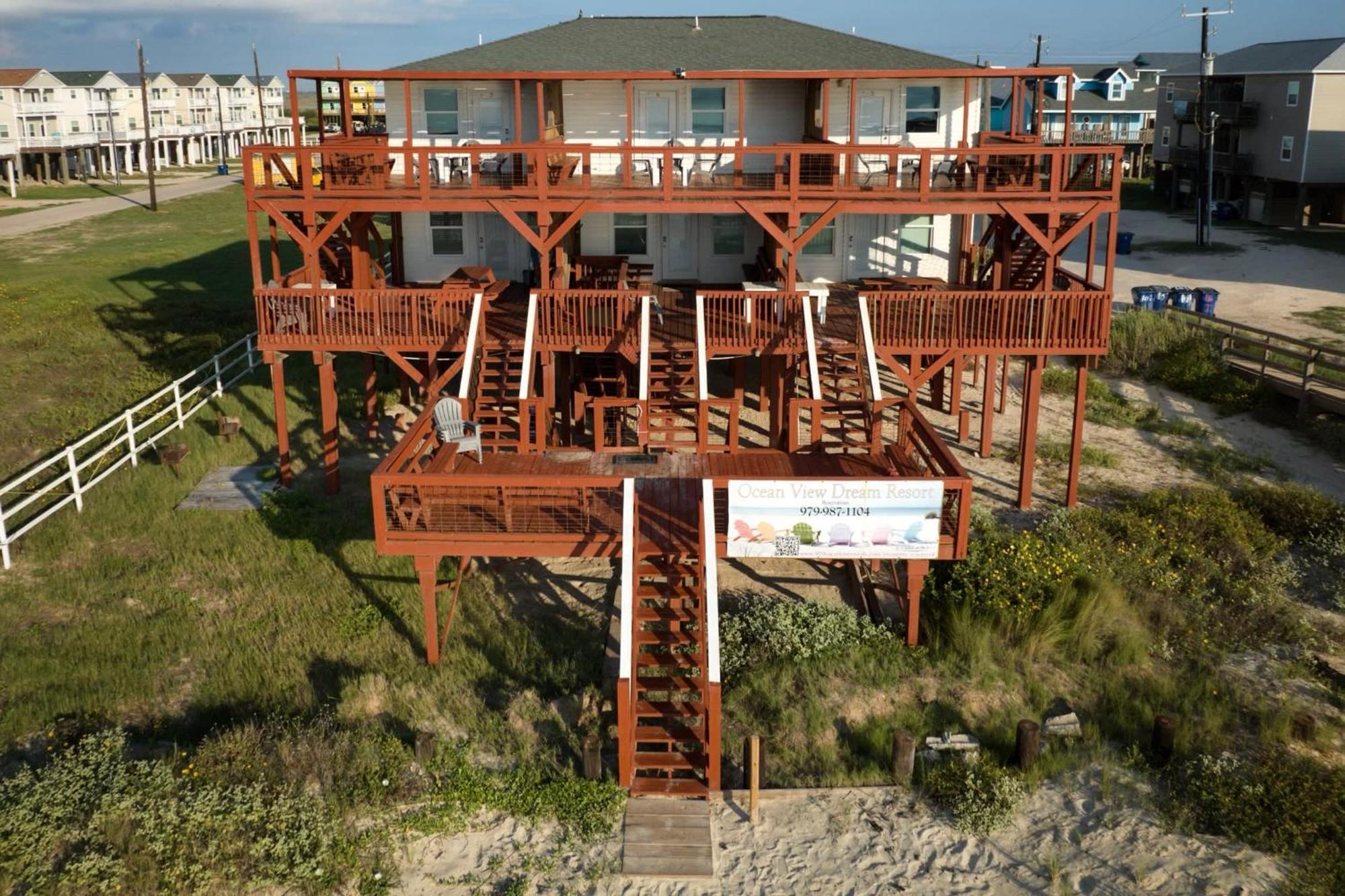 Unobstructed Oceanfront Sea Turtle Unit 2 Beach Pad! Surfside Beach Exteriör bild