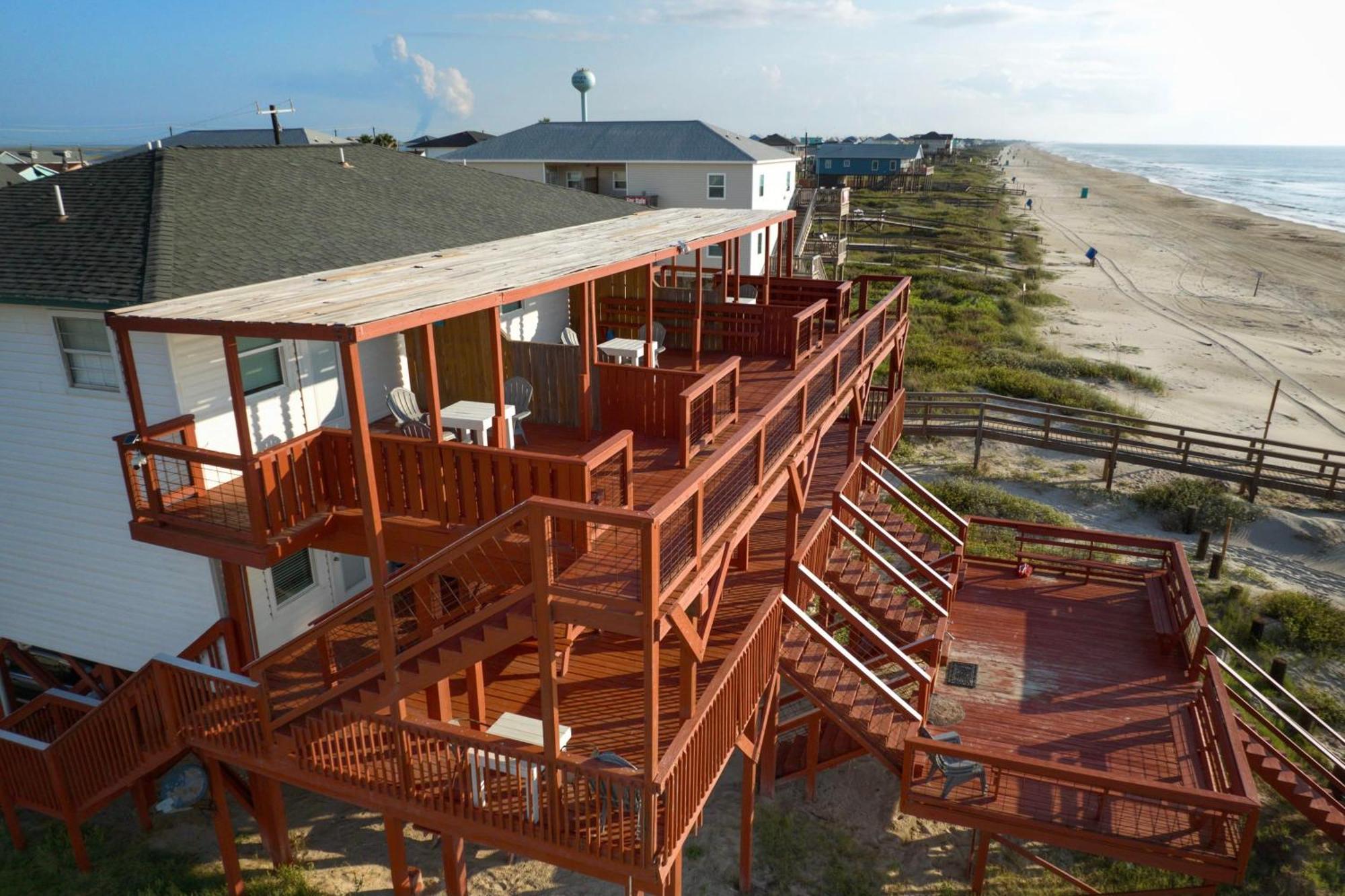 Unobstructed Oceanfront Sea Turtle Unit 2 Beach Pad! Surfside Beach Exteriör bild
